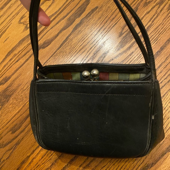 RARE 1960s bonnie cashin black bag coach VINTAGE - Picture 7 of 7